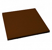 Резиновая плитка Квадрат 40 мм песок (Ячейки) коричневая