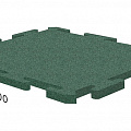Резиновая плитка Rubblex Active Puzzle зеленый 25мм