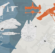Komar Disney Star Wars Technical Plan (Звёздные войны: технические чертежи) 8-4001