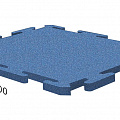 Резиновая плитка Rubblex Распродажа Ласточкин Хвост синий 25 мм