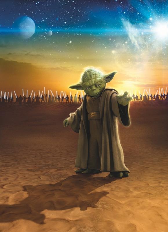 Купить Komar Disney Star Wars Master Yoda (Звёздные войны: Мастер Йода)  4-442 по цене 2 454 р.