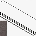 Ступень Estima Cave Anthracite CA05-30x120-Непол. (с насечками) 70148