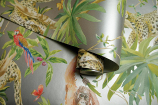 Holden Decor Kaleidoscope Samroze Silver 90562