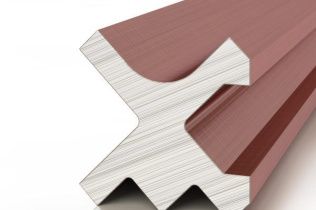 Decaro Теневой профиль Engineering Разделительный D00X.A Copper Анодированный медный