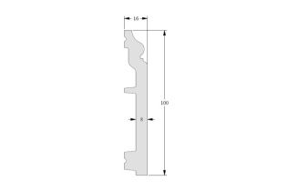 Orac Flex Square SX173F плинтус гибкий