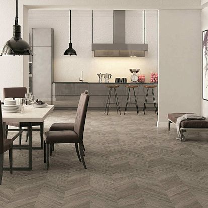 Ламинат Faus Master Grey Chevron S174221