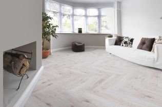 Kronotex Herringbone 8 мм Дуб Бордо D3516