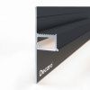 Decaro Теневой профиль Engineering Универсальный D003A Black Анодированный черный