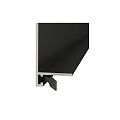 Decaro Microplinth Микроплинтус ML15A Black Brush Анодированный черный браш