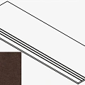Ступень Estima Cave Brown CA03-30x60-Непол. (с насечками) 70149