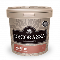 Decorazza Декоративная краска с эффектом матового шёлка Velluto 1 л