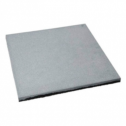 Резиновая плитка Резиновая плитка Квадрат 40 мм песок (Ячейки) серая