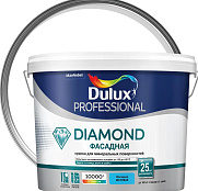 Краска фасадная водно-дисперсионная Dulux Trade Diamond гладкая база BC 9 л.