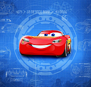 Komar Disney Cars3 Blueprint (Тачки-3: чертежи) 8-488