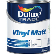 Краска для стен и потолков водно-дисперсионная Dulux Vinyl Matt матовая база BC 0,9 л.