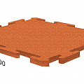 Резиновая плитка Rubblex Active Puzzle оранжевый 15мм