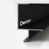 Decaro Теневой профиль Engineering Потолочный D005.2A Black Анодированный черный