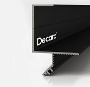 Decaro Теневой профиль Engineering Потолочный D005.2A Black Анодированный черный