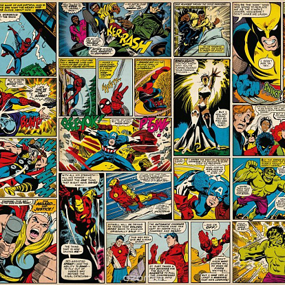 Обои Komar Marvel Герои комиксов Marvel 8-427