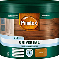 Пропитка защитная для дерева Pinotex Universal 2 в 1 индонезийский тик 9 л