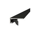 Decaro Microplinth Микроплинтус M15A Black Brush Анодированный черный браш