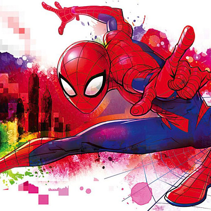 Обои Komar Marvel Spider-Man Graffiti (Человек-Паук Граффити) 4-4123