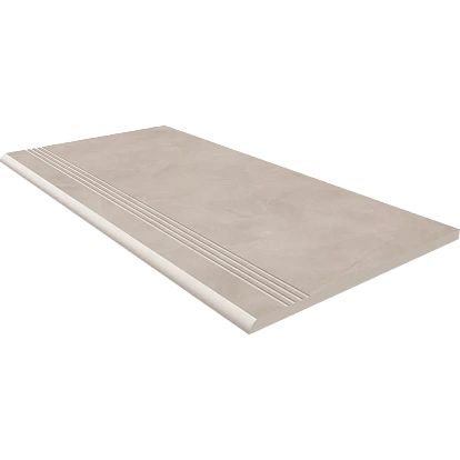 Ступень Estima Graffito Light Beige GF02-30x60-Непол. (с насечками) 70552
