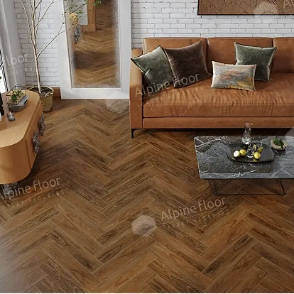 Ламинат SPC Alpine Floor NUT Орех Кенари ECO 22-4 MC