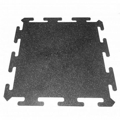 Резиновая плитка Резиновая плитка Rubblex Sport Puzzle Mix 30% серый 15мм
