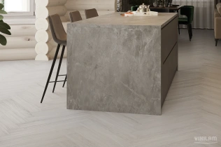 Vinilam Parquet Herringbone Паркет Санторини IS11366