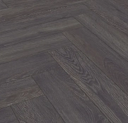 Kronotex Herringbone 8 мм Дуб Эльба черный D6010