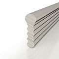 Decaro Теневой профиль Engineering Разделительный D009.2A Titanium Анодированный титановый