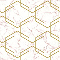 Holden Decor Kaleidoscope Ventura Pink/ Gold 90601