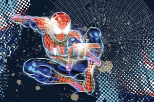 Komar Marvel Spiderman Neon (Человек-Паук Неон) 1-426