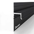 Decaro Теневой профиль Engineering Универсальный D003.2A Black Анодированный черный