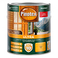 Пропитка декоративная для защиты древесины Pinotex Ultra AWB полуглянцевая бесцветная 1 л