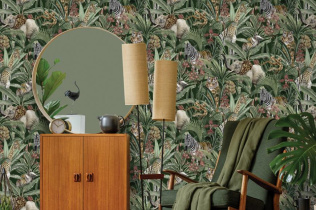 Holden Decor Amazonia Serengeti Green 91310