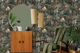 Holden Decor Amazonia Serengeti Navy 91312