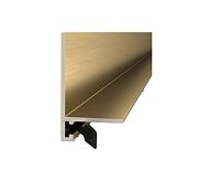 Decaro Microplinth Микроплинтус ML15A Brass Brush Анодированный латунный браш