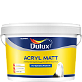 Краска для стен и потолков латексная Dulux Acryl Matt глубокоматовая база BW 18 л
