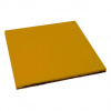 Резиновая плитка Квадрат 40 мм песок (Ячейки) желтая