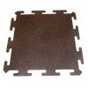 Резиновая плитка Rubblex Sport Puzzle Mix 30% красный 25мм