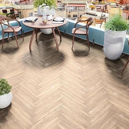 Ламинат SPC Alpine Floor Light Parquet Макадамия ЕСО 13-10