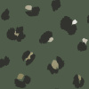 Holden Decor Imaginarium 2 Large Leopard Spot Green 13033