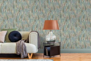 Holden Decor Amazonia Amherst Coral_Blue 91302