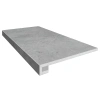 Комплект Estima Traffic Dark Grey Комплект (Ступень TF03 (33x120) непол. (прямоугол. бортик) с насечками + Подступенок (14,5x120)) 32745