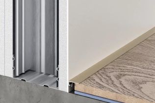 Decaro Microplinth Микроплинтус M15A Black Brush Анодированный черный браш