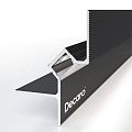 Decaro Теневой профиль Engineering Потолочный D005A Black Анодированный черный