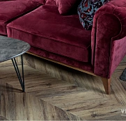 Vinilam Parquet Chevron Glue Шеврон Лувр I107516