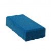 Резиновая плитка Кирпич 40 мм синяя